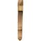 Ekena Millwork Balboa Arts & Crafts Rough Sawn Bracket, Western Red Cedar, 4"W x 28"D x 36"H BKT04X28X36BOA03RWR - alternate 4